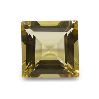 2.76ct Square Yellow Heliodor from Brazil - Skyjems Wholesale Gemstones