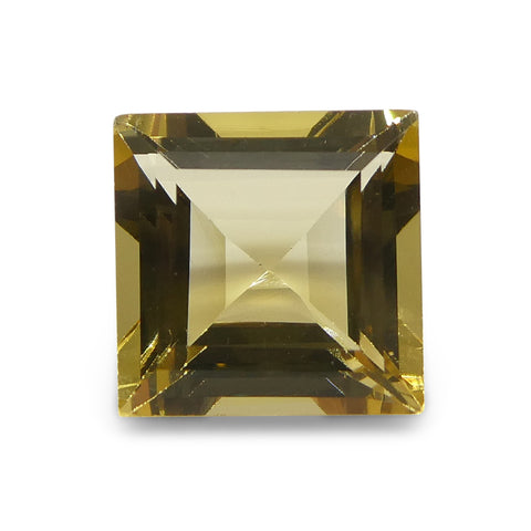 2.76ct Square Yellow Heliodor from Brazil
