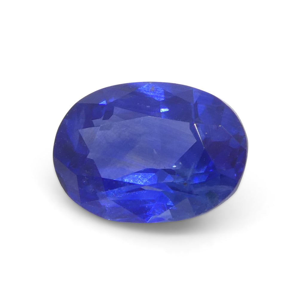 1.11ct Oval Blue Sapphire IGI Certified - Skyjems Wholesale Gemstones