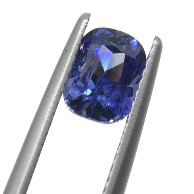 1.63ct Cushion Blue Sapphire IGI Certified - Skyjems Wholesale Gemstones