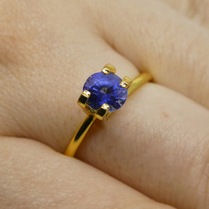 1.20ct Oval Blue Sapphire IGI Certified Unheated, Sri Lanka - Skyjems Wholesale Gemstones