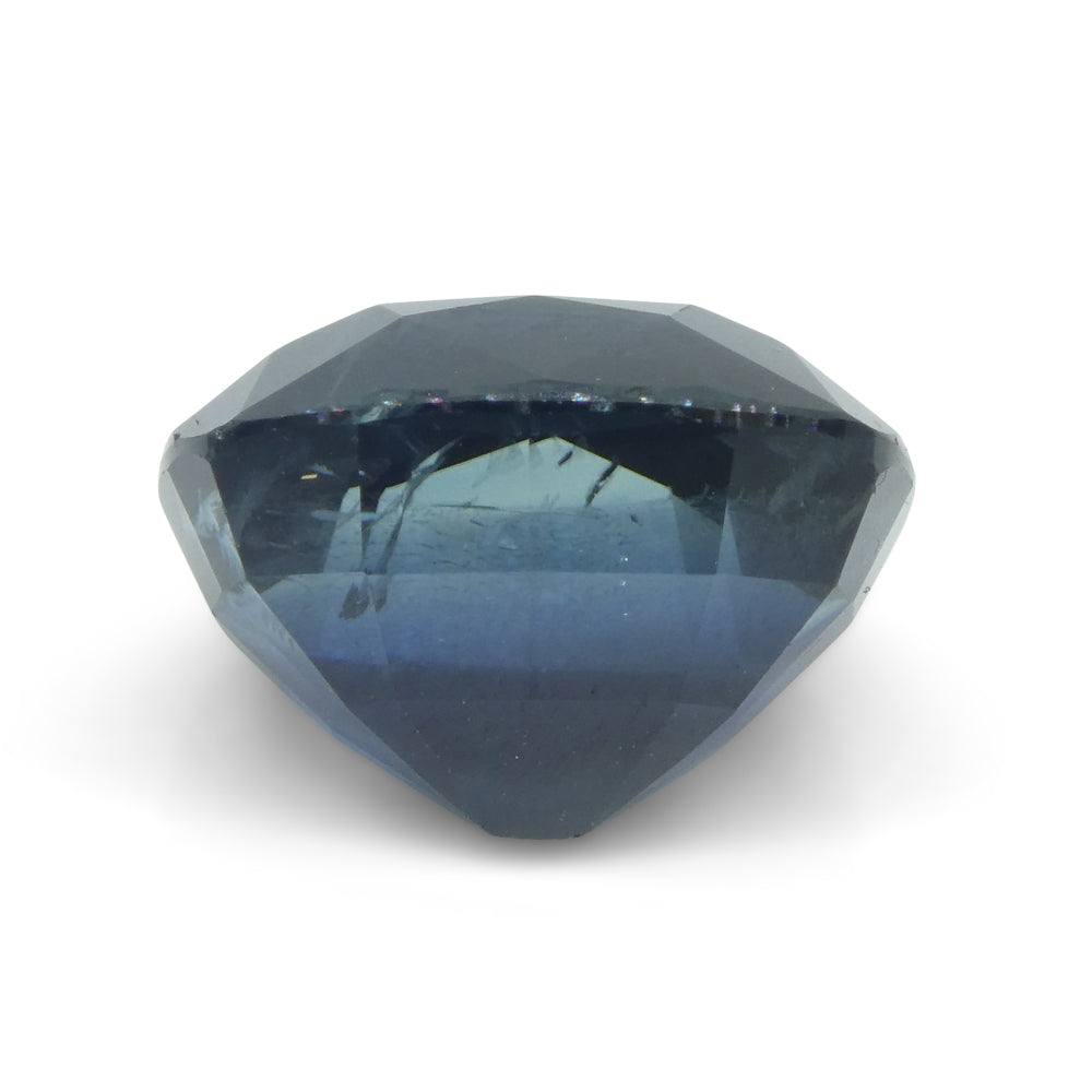 8.96 ct Blue Sapphire Cushion IGI Certified Ethiopian, Unheated - Skyjems Wholesale Gemstones