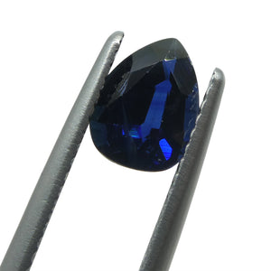 1.50ct Blue Sapphire Pear IGI Certified Thailand - Skyjems Wholesale Gemstones