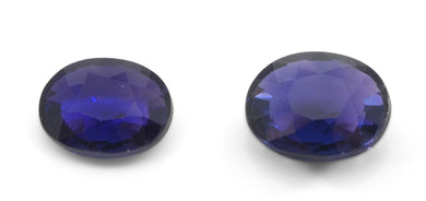 2.17ct Color Change Sapphire Oval IGI Certified Sri Lankan - Skyjems Wholesale Gemstones