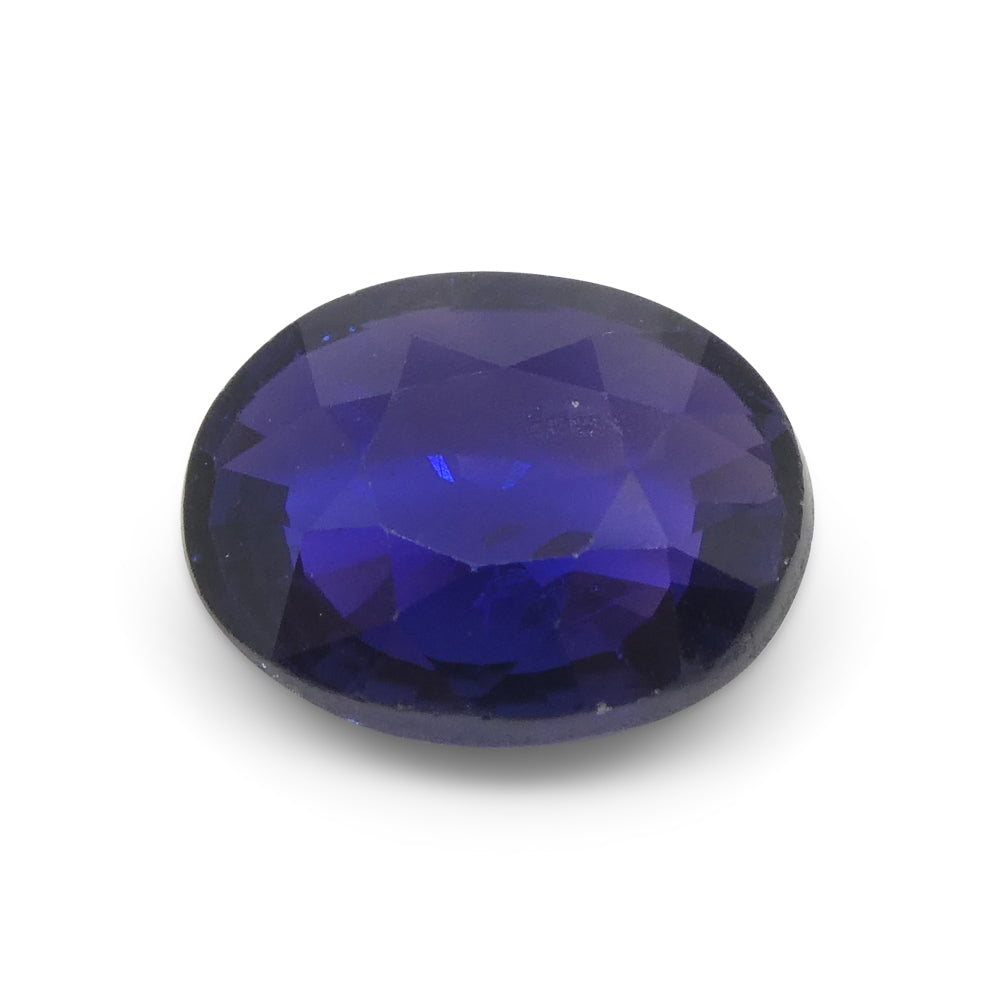 2.17ct Color Change Sapphire Oval IGI Certified Sri Lankan - Skyjems Wholesale Gemstones