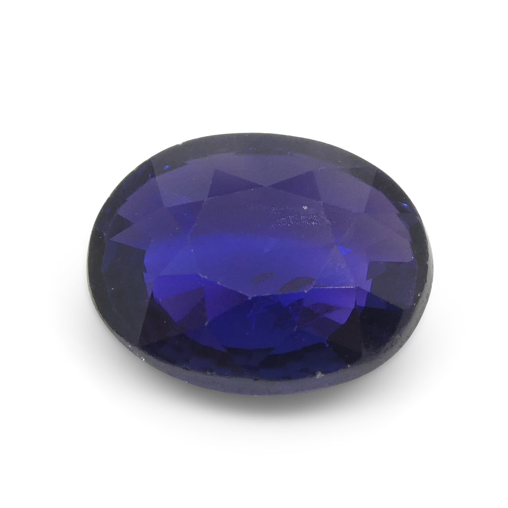 2.17ct Color Change Sapphire Oval IGI Certified Sri Lankan - Skyjems Wholesale Gemstones