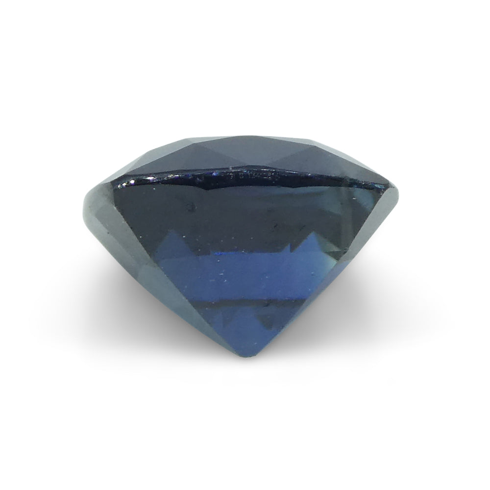 1.66ct Teal Blue Sapphire Cushion IGI Certified Ethiopian - Skyjems Wholesale Gemstones