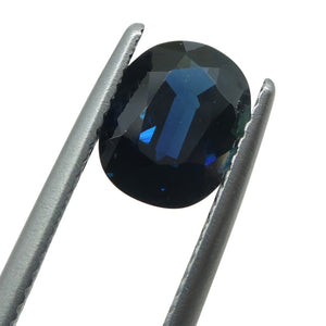 2.19ct Blue Sapphire Oval IGI Certified Ethiopian - Skyjems Wholesale Gemstones