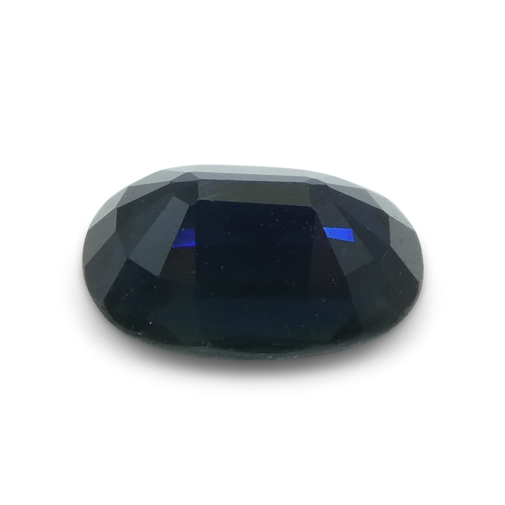 2.19ct Blue Sapphire Oval IGI Certified Ethiopian - Skyjems Wholesale Gemstones