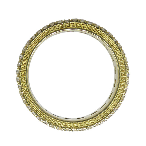 1.47ct Rainbow Sapphire, 1.75ct Diamond Gent's Ring set in 18k Yellow Gold