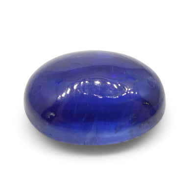 Kyanite 3.8 cts 10.24 x 8.16 x 4.64 mm Oval Cabochon Blue  $100