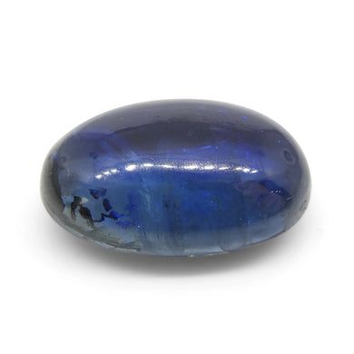 Kyanite 6.78 cts 13.44 x 8.97 x 5.36 mm Oval Cabochon Blue  $170
