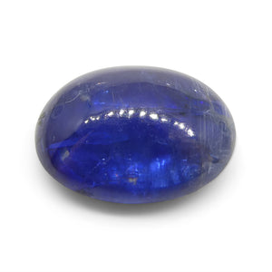 Kyanite 3.94 cts 11.02 x 9.04 x 4.27 mm Oval Cabochon Blue  $100