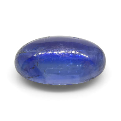 Kyanite 3.33 cts 10.82 x 7.41 x 4.38 mm Oval Cabochon Blue  $90