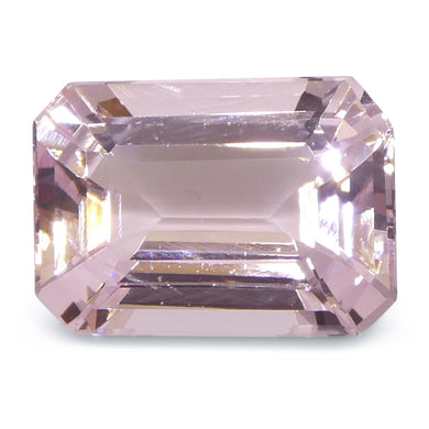 Morganite 6.03 cts 13.83 x 9.99 x 6.31 mm Octagonal/Emerald Cut Orangy Pink  $3620