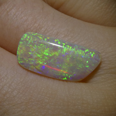 3.18ct Freeform Cabochon White Opal from Australia
