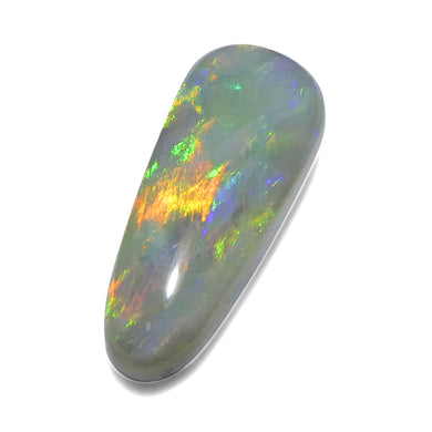 3.55ct Freeform Cabochon Gray Opal from Australia