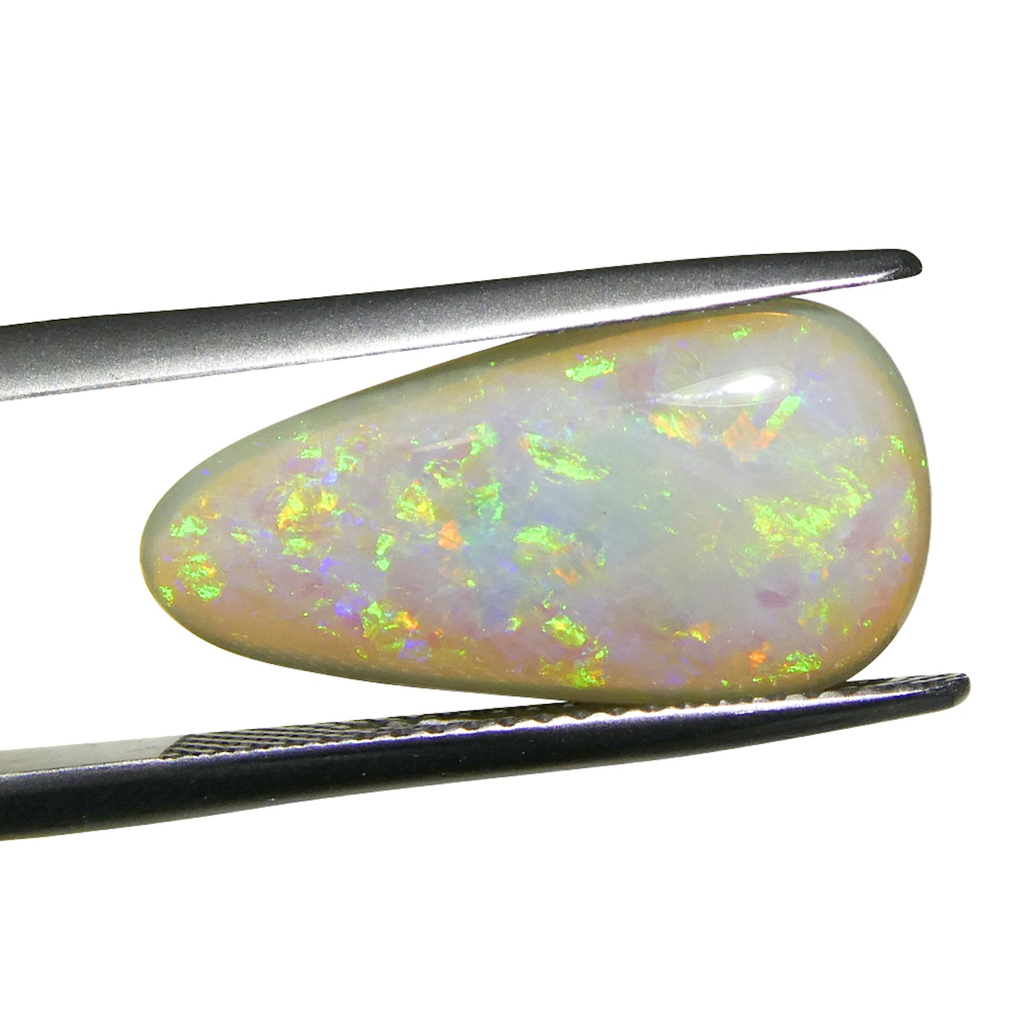 4.74ct Freeform Cabochon Gray Opal from Australia - Skyjems Wholesale Gemstones