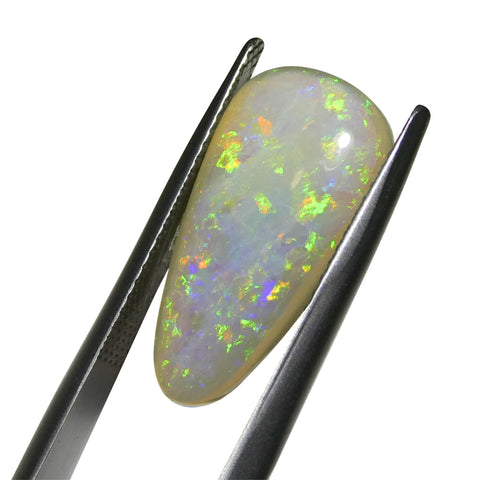 4.74ct Freeform Cabochon Gray Opal from Australia