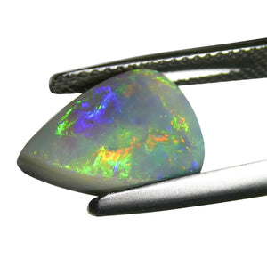 2.57ct Freeform Cabochon Gray Opal from Australia - Skyjems Wholesale Gemstones