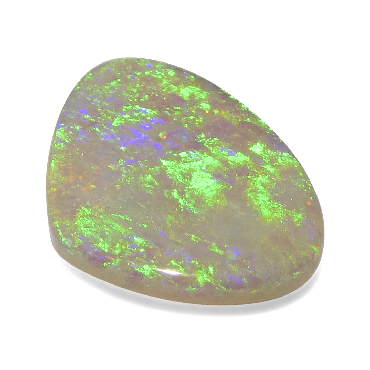 Opal 2.38 cts 13.74 x 10.32 x 2.59 mm Freeform Gray  $1000