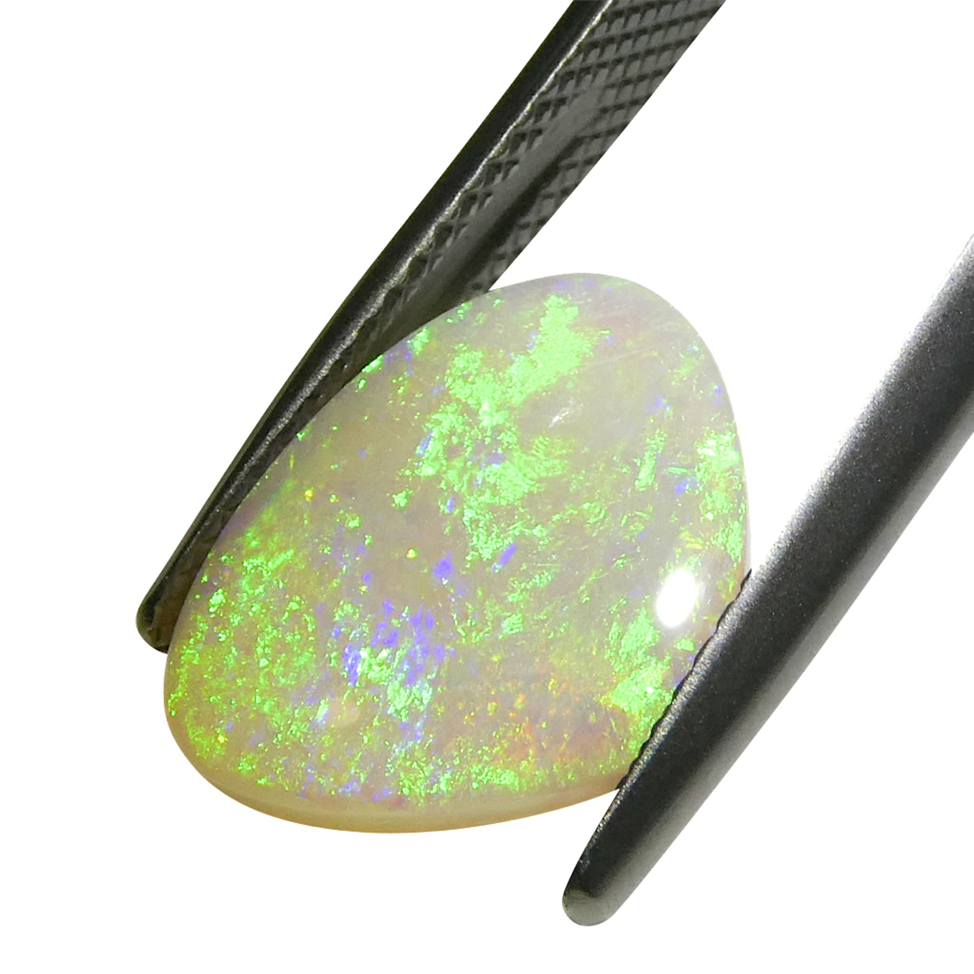 2.38ct Freeform Cabochon Gray Opal from Australia - Skyjems Wholesale Gemstones