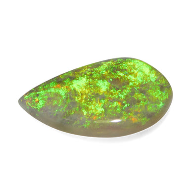 3.12ct Freeform Cabochon Gray Opal from Australia - Skyjems Wholesale Gemstones