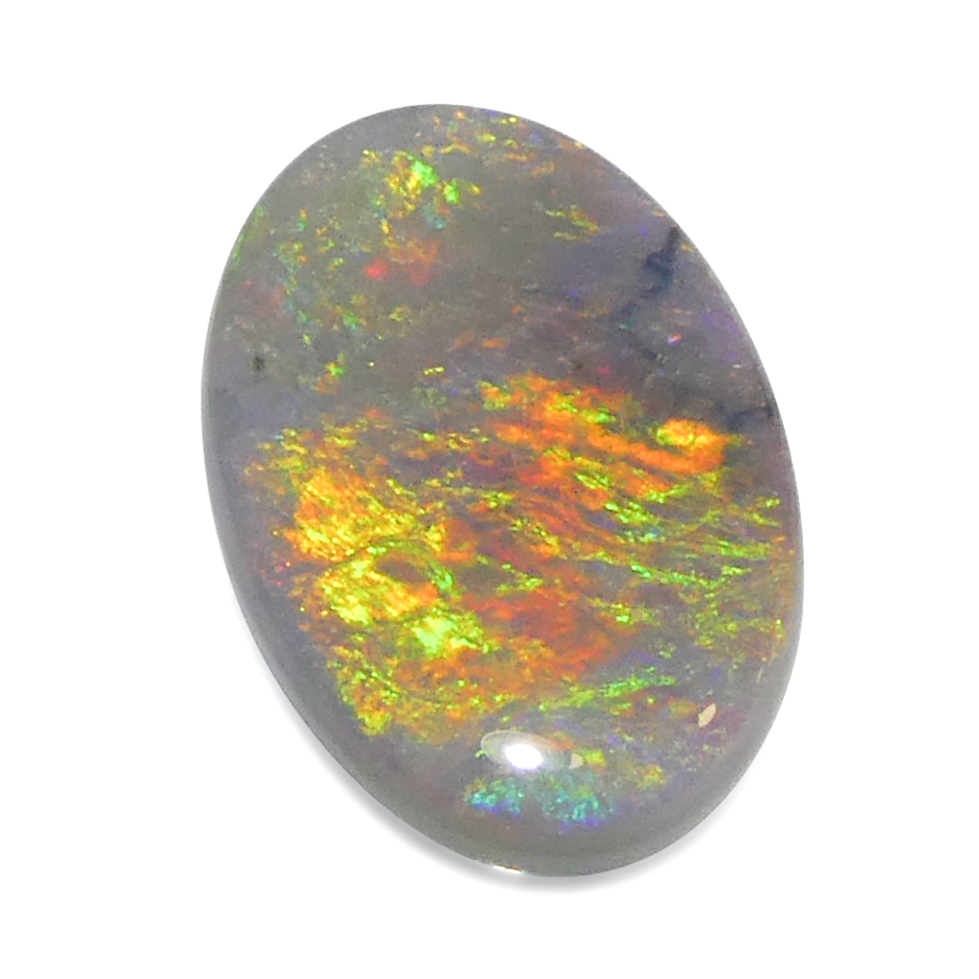 Opal 2 cts 11.65 x 8.02 x 3.07 mm Oval Gray  $500