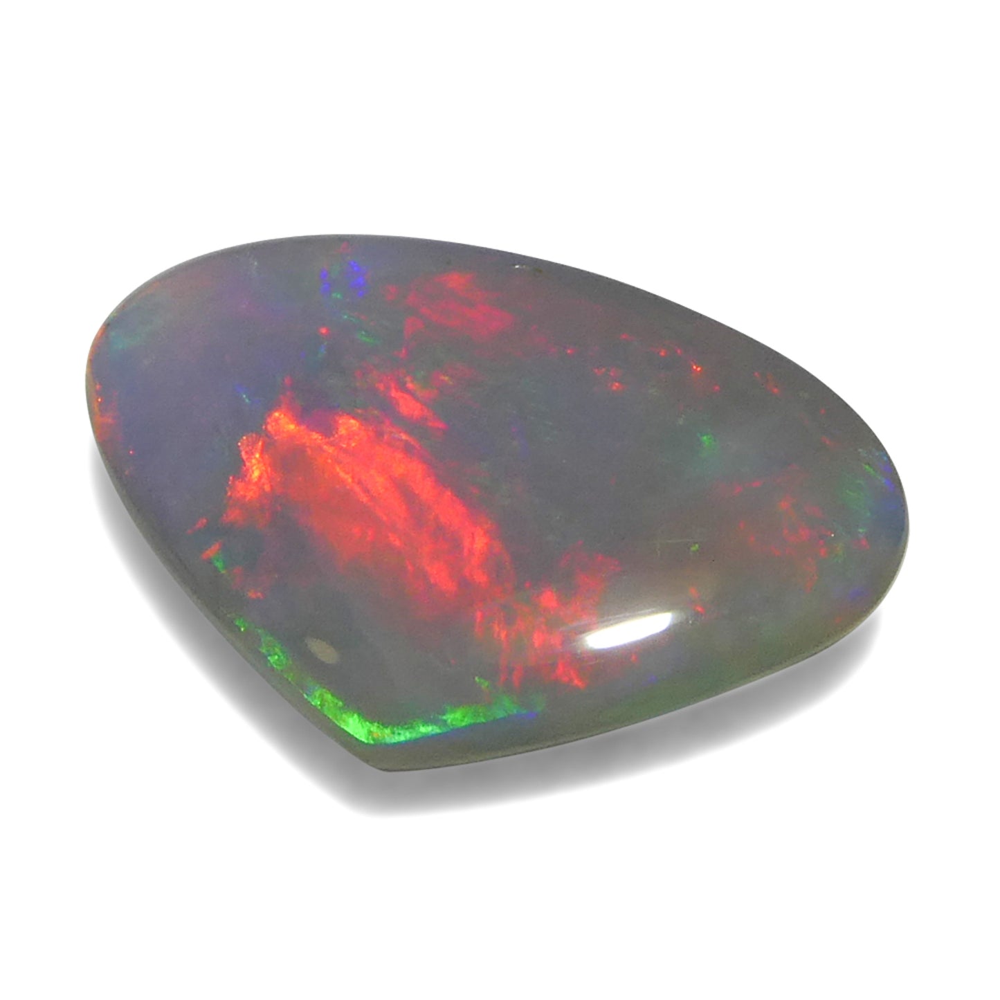 2.92ct Freeform Cabochon Gray Opal from Australia - Skyjems Wholesale Gemstones