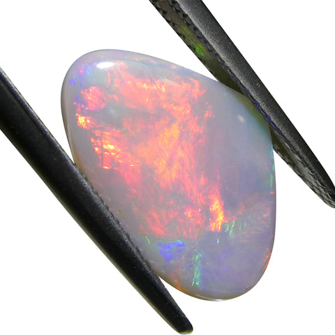 2.92ct Freeform Cabochon Gray Opal from Australia