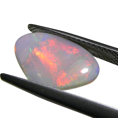 2.92ct Freeform Cabochon Gray Opal from Australia