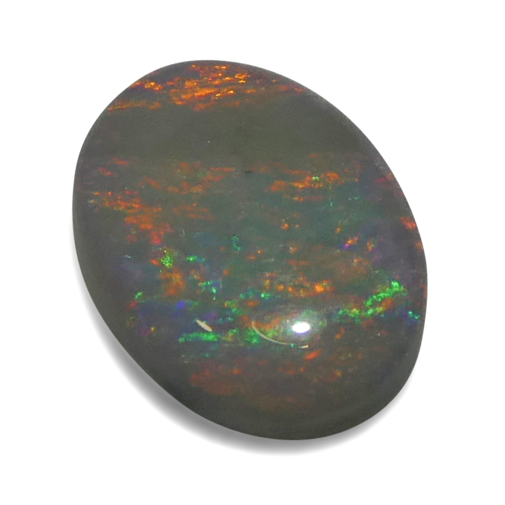 Opal 0.67 cts 8.00 x 6.11 x 2.05 mm Oval Gray  $200