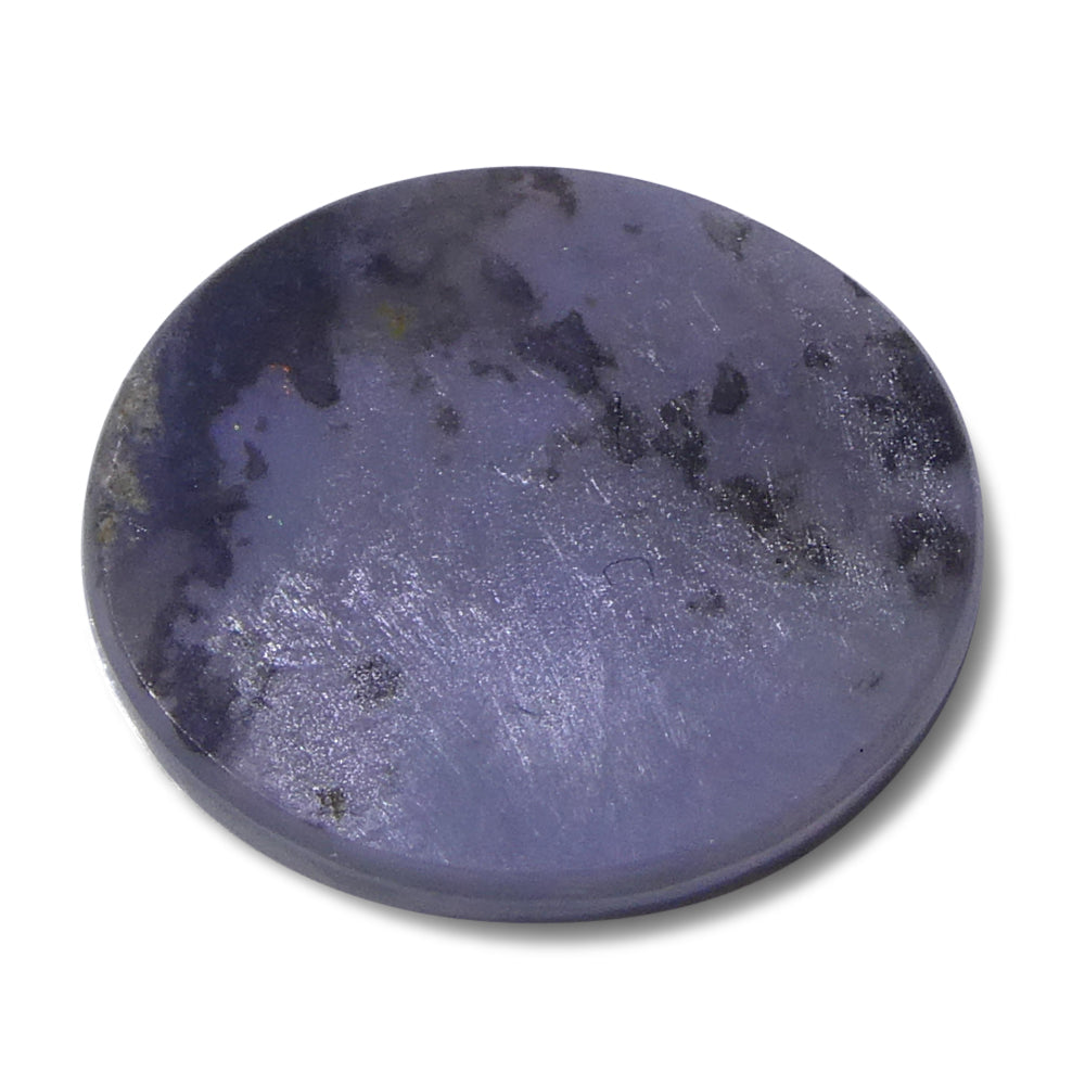 2.8ct Grey Australian Opal Cabochon with Play of Colour from SkyJems' Fine Gemstone Collection