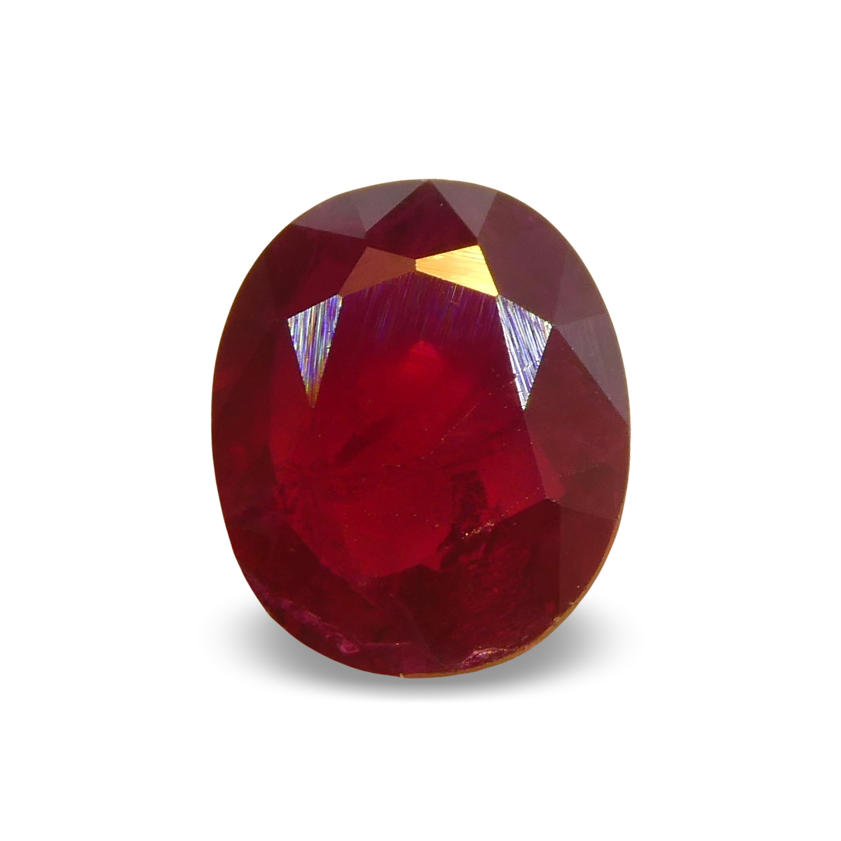 0.8 ct Oval Ruby Mozambique