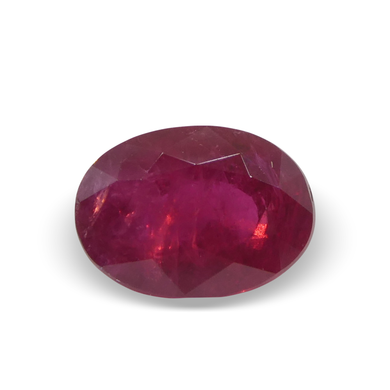 1.27ct Oval Red Ruby from Mozambique - Skyjems Wholesale Gemstones