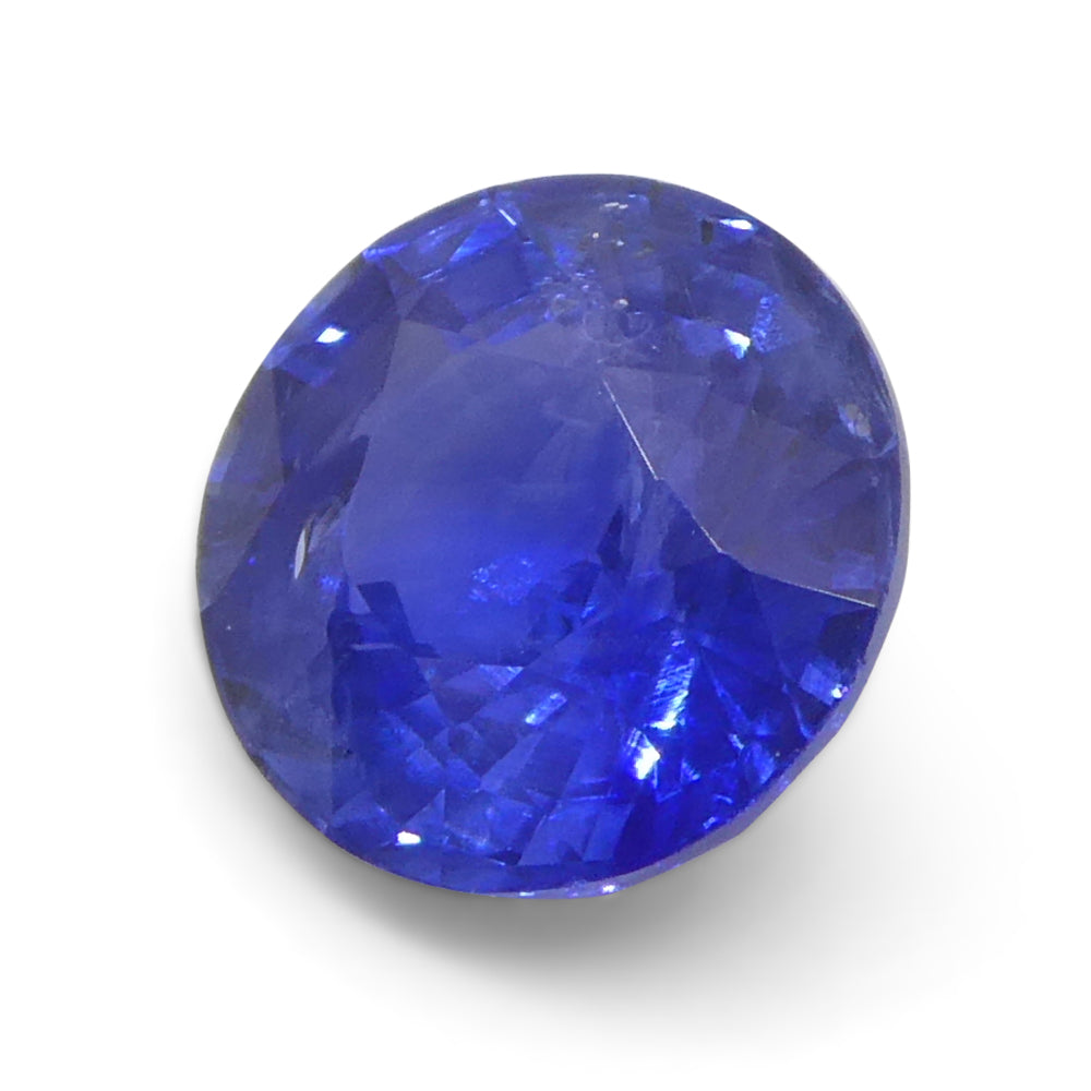 1.34ct Round Blue Sapphire from Sri Lanka - Skyjems Wholesale Gemstones