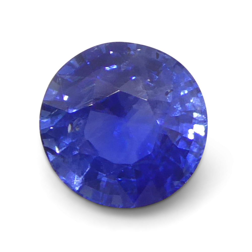 1.34ct Round Blue Sapphire from Sri Lanka - Skyjems Wholesale Gemstones