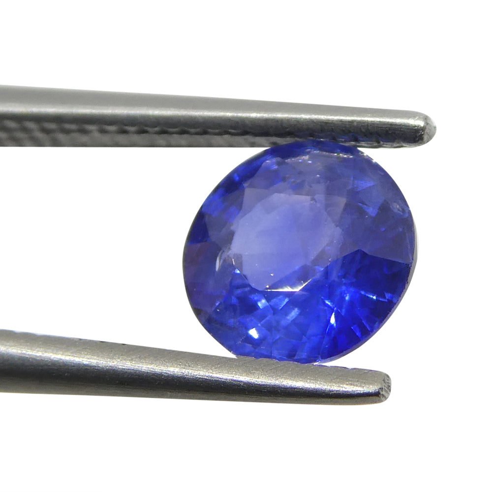 1.34ct Round Blue Sapphire from Sri Lanka - Skyjems Wholesale Gemstones