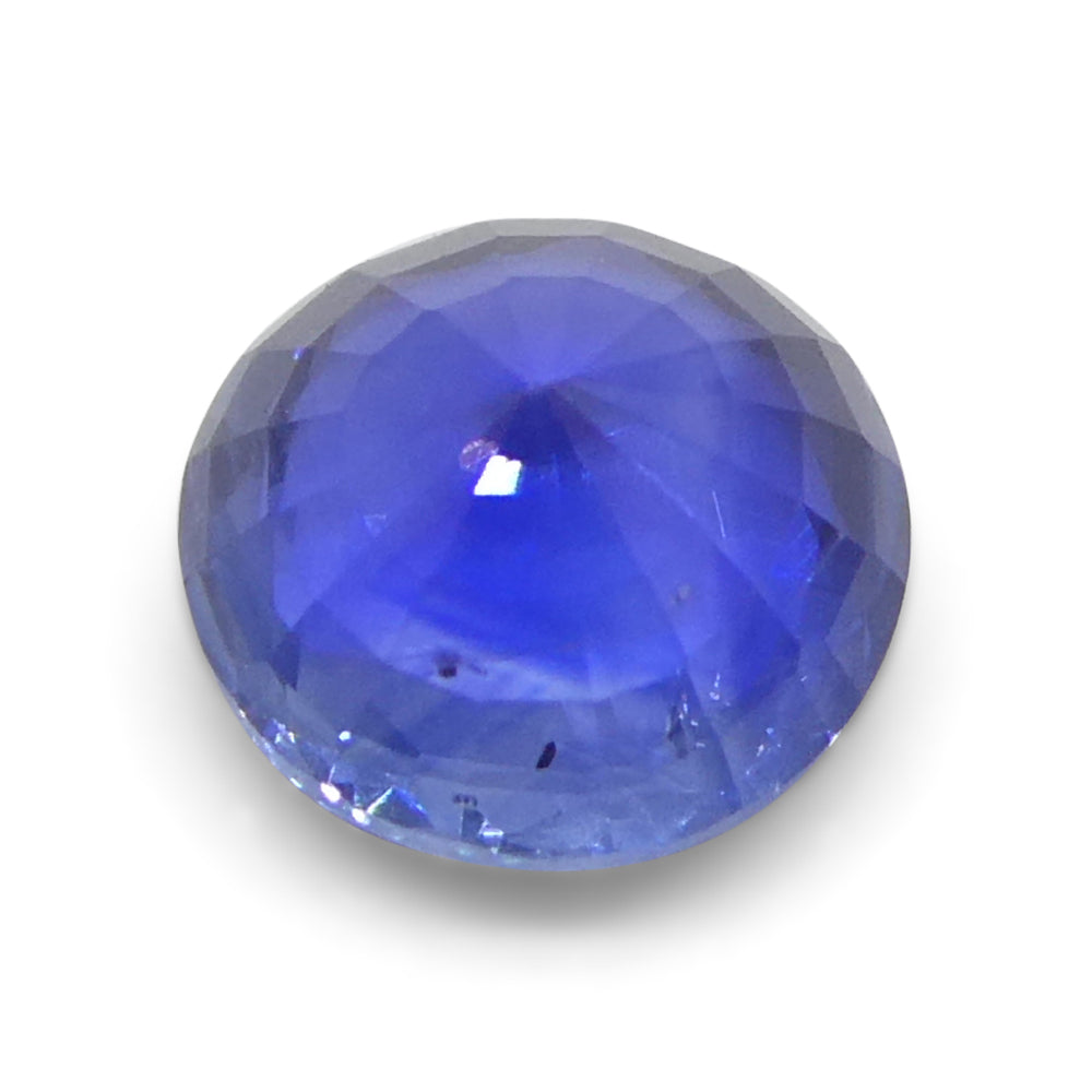 1.34ct Round Blue Sapphire from Sri Lanka - Skyjems Wholesale Gemstones