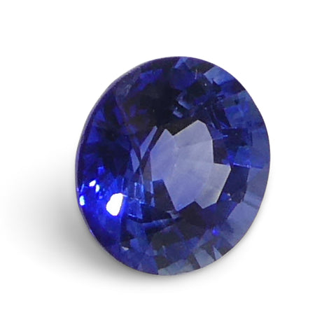 1.2ct Round Blue Sapphire from Sri Lanka