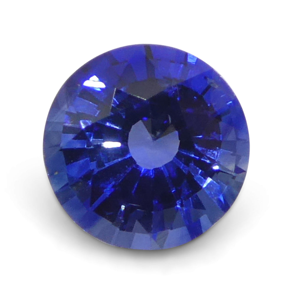 1.2ct Round Blue Sapphire from Sri Lanka - Skyjems Wholesale Gemstones