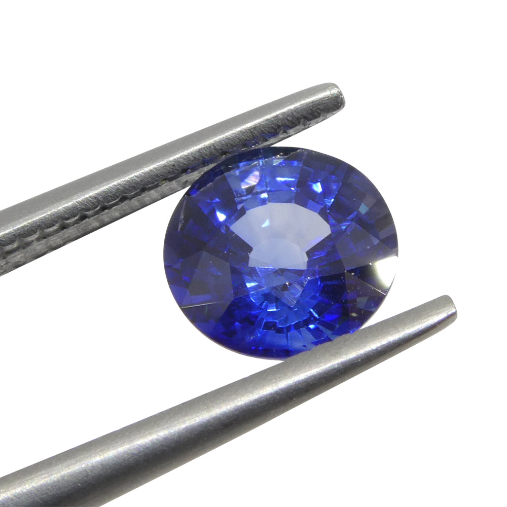 1.2ct Round Blue Sapphire from Sri Lanka - Skyjems Wholesale Gemstones