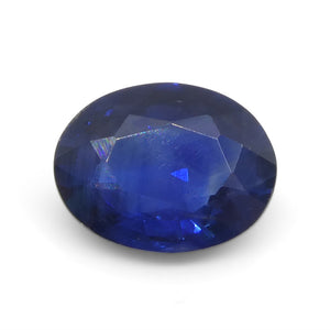 2ct Oval Blue Sapphire from Thailand - Skyjems Wholesale Gemstones