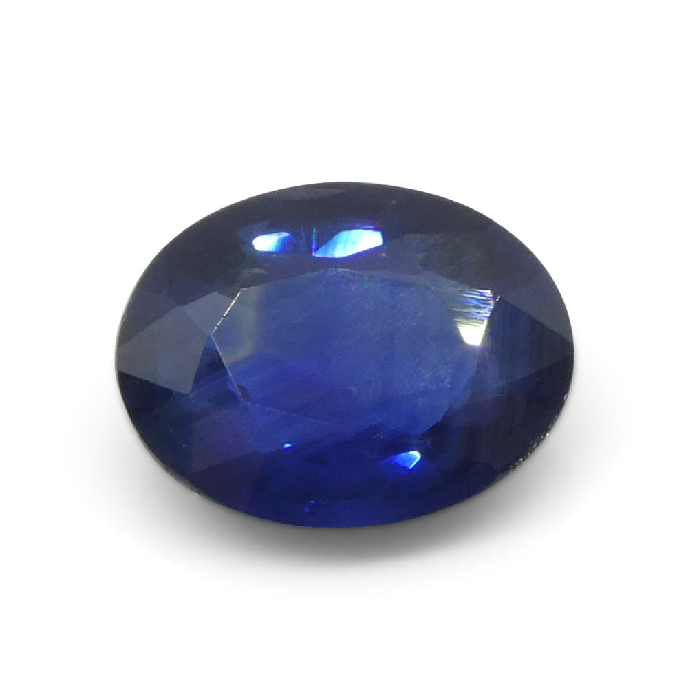 2ct Oval Blue Sapphire from Thailand - Skyjems Wholesale Gemstones