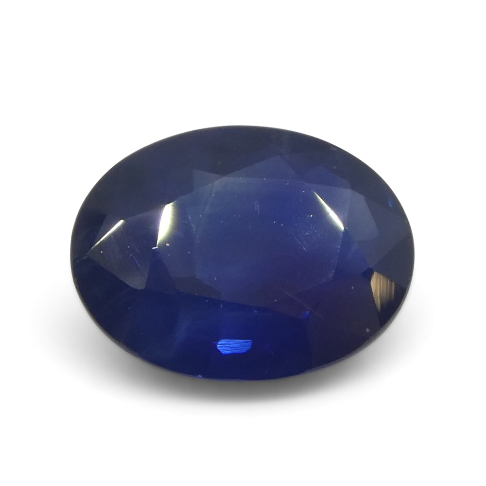 2.2ct Oval Blue Sapphire from Thailand - Skyjems Wholesale Gemstones