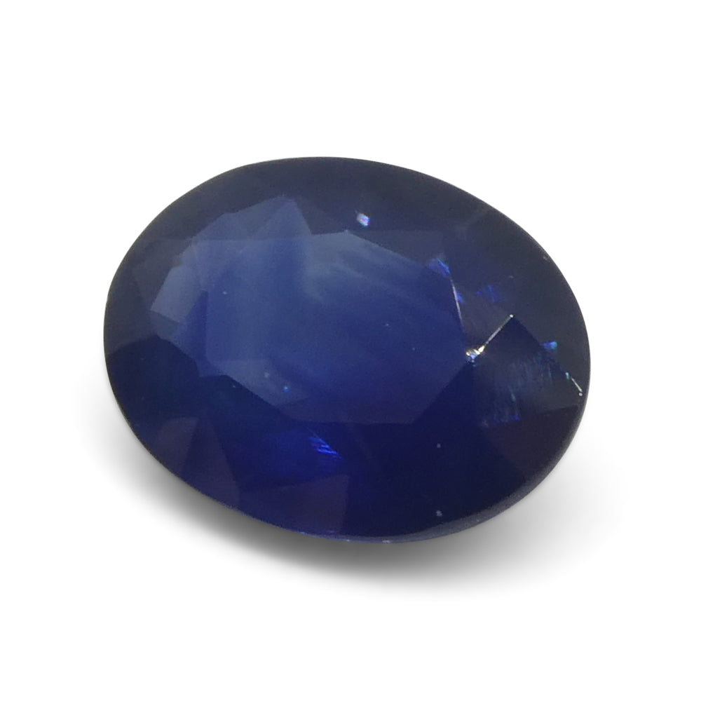 2.2ct Oval Blue Sapphire from Thailand - Skyjems Wholesale Gemstones