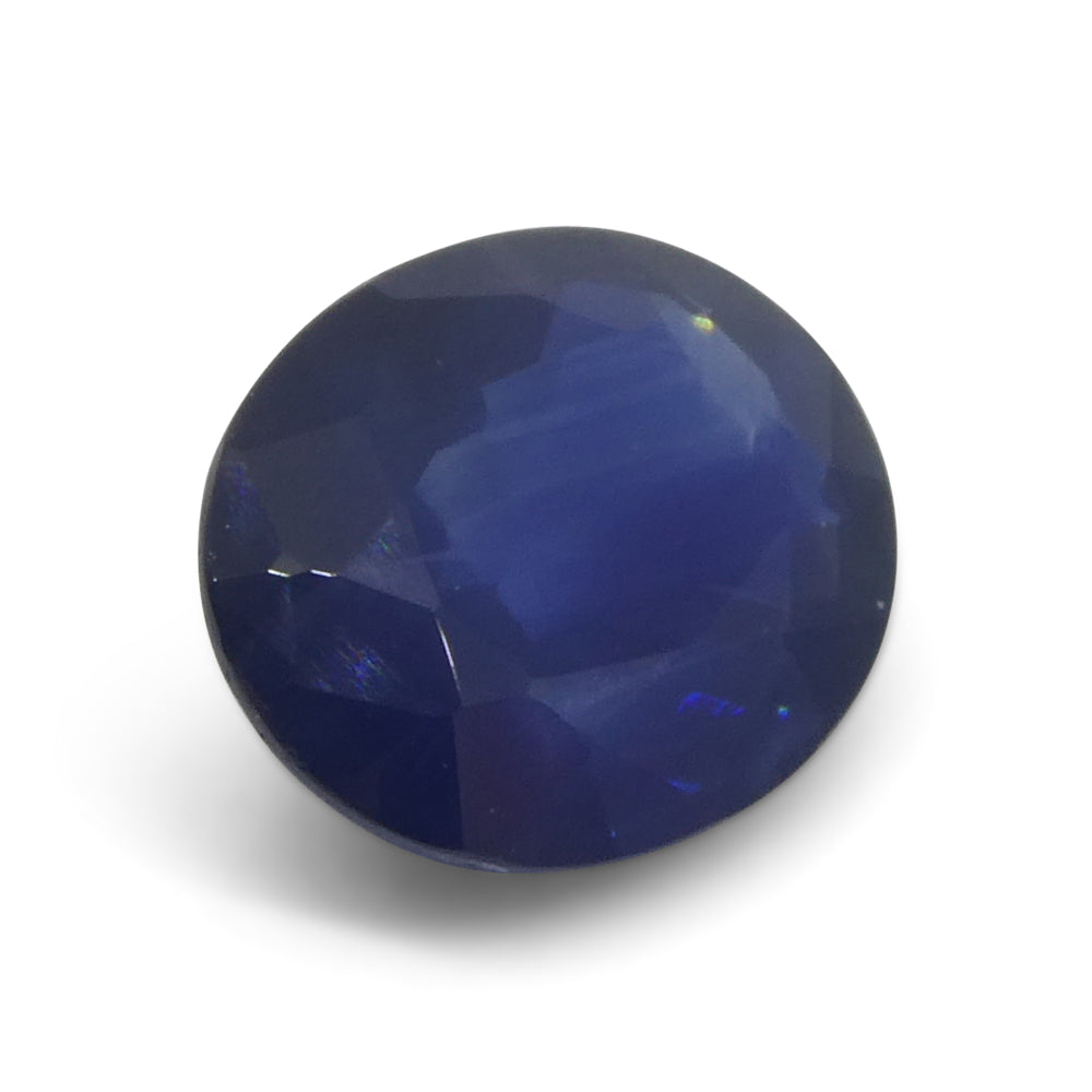 2.2ct Oval Blue Sapphire from Thailand - Skyjems Wholesale Gemstones