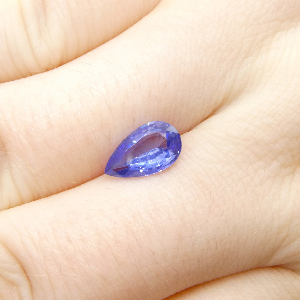 1.8ct Pear Blue Sapphire from Sri Lanka - Skyjems Wholesale Gemstones