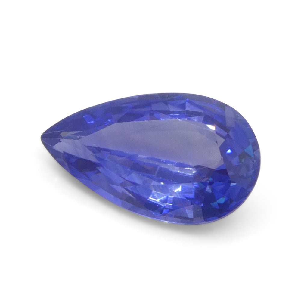 1.8ct Pear Blue Sapphire from Sri Lanka - Skyjems Wholesale Gemstones