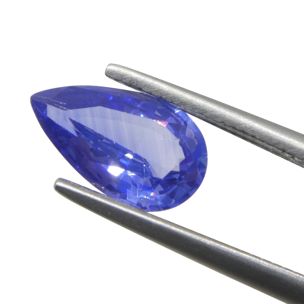 1.8ct Pear Blue Sapphire from Sri Lanka - Skyjems Wholesale Gemstones